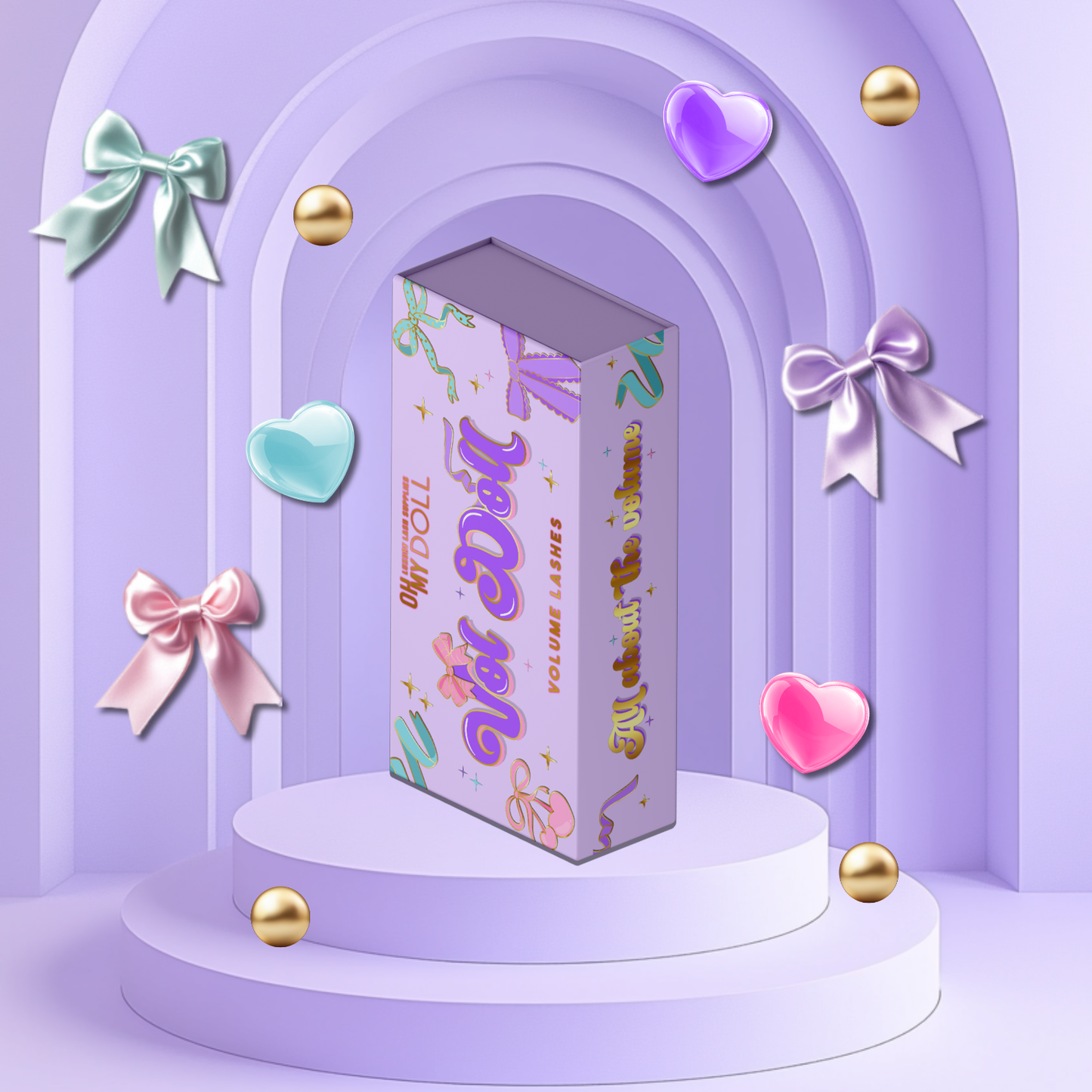 Cashmere Volume Lash Trays (MIXED TRAYS)